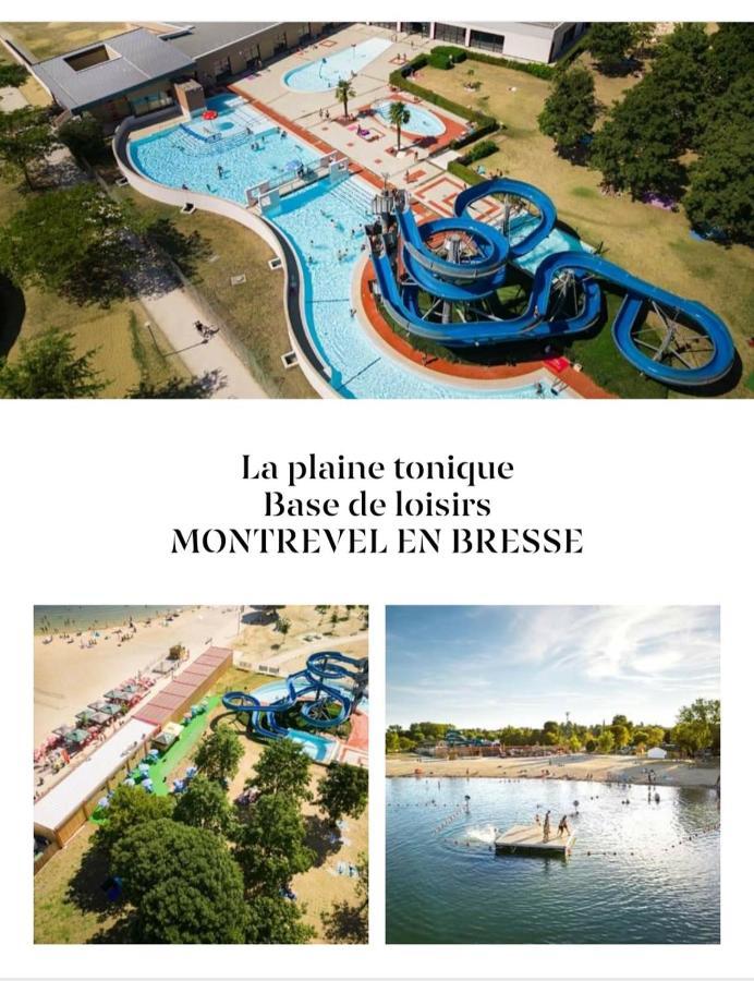 Bulles Etoilees Appartement Avec Jacuzzi Prive Montrevel-en-Bresse Eksteriør billede